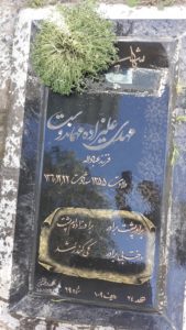 عکس مزار شهید مهدی علیزاده مهماندوست سفلی فرزند عباداله