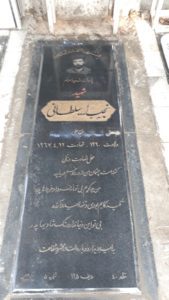 عکس مزار شهید نجیب اله سلطانی فرزند علی