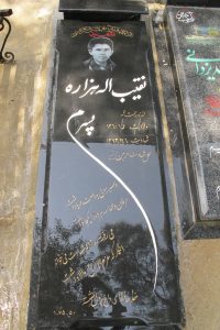 عکس مزار شهید نقیب اله هزاره فرزند رحمت اله