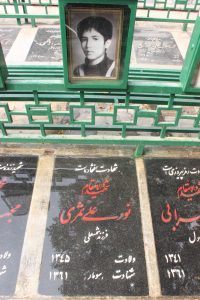 عکس مزار شهید نورعلی ثمری شنگل آباد فرزند شمس علی
