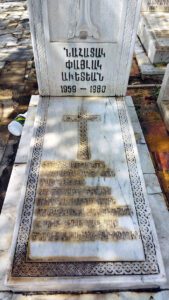 عکس مزار شهید پایلاک آودیان فرزند طوماس