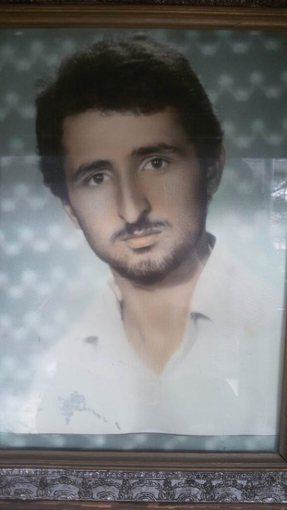 شهید احمد رحیمی فرزند اسماعیل
